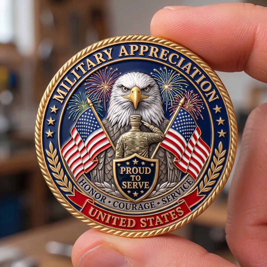 Veteran Pride Commemorative Coin GFTOTP20320