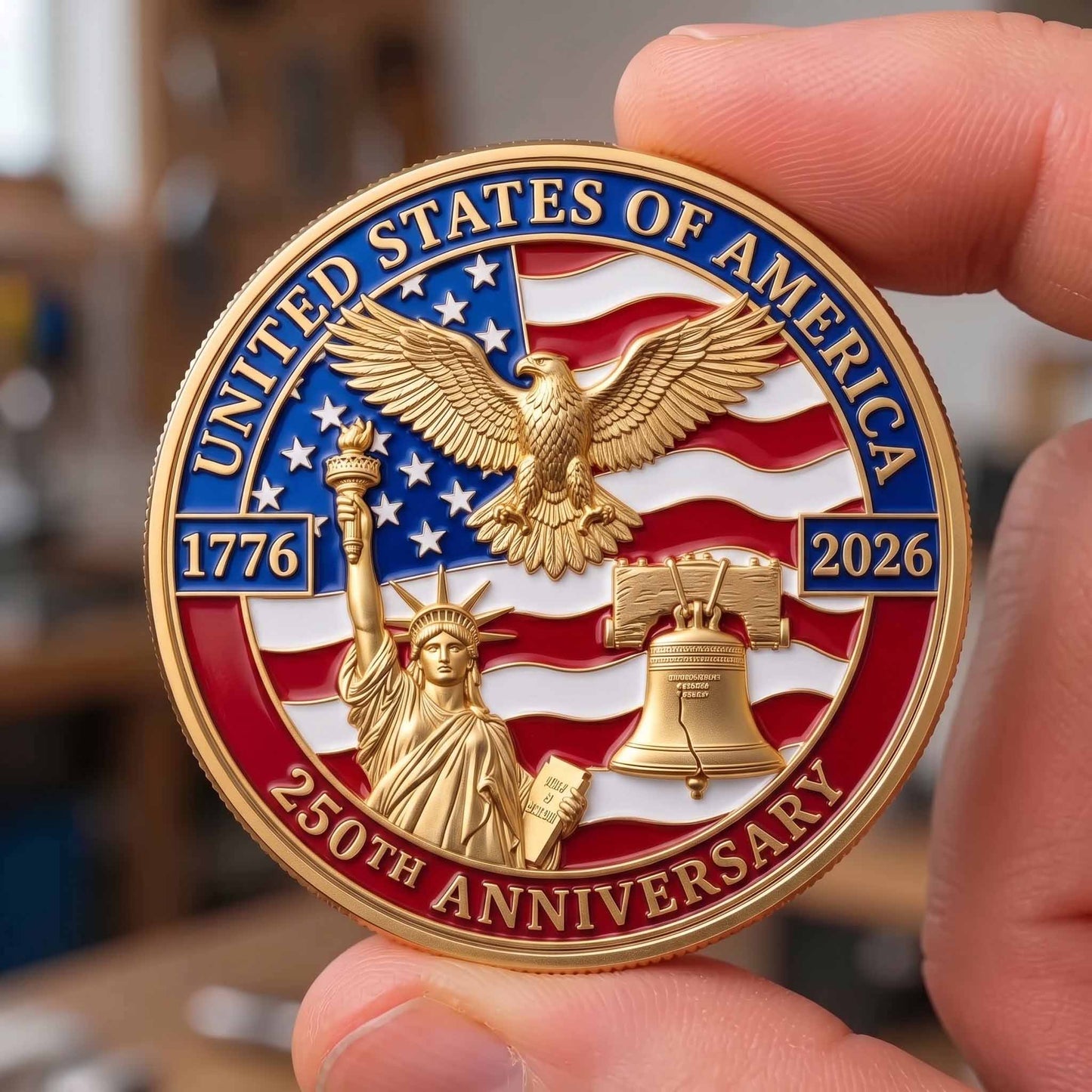 America 250 Commemorative Coin GFTOTP20392
