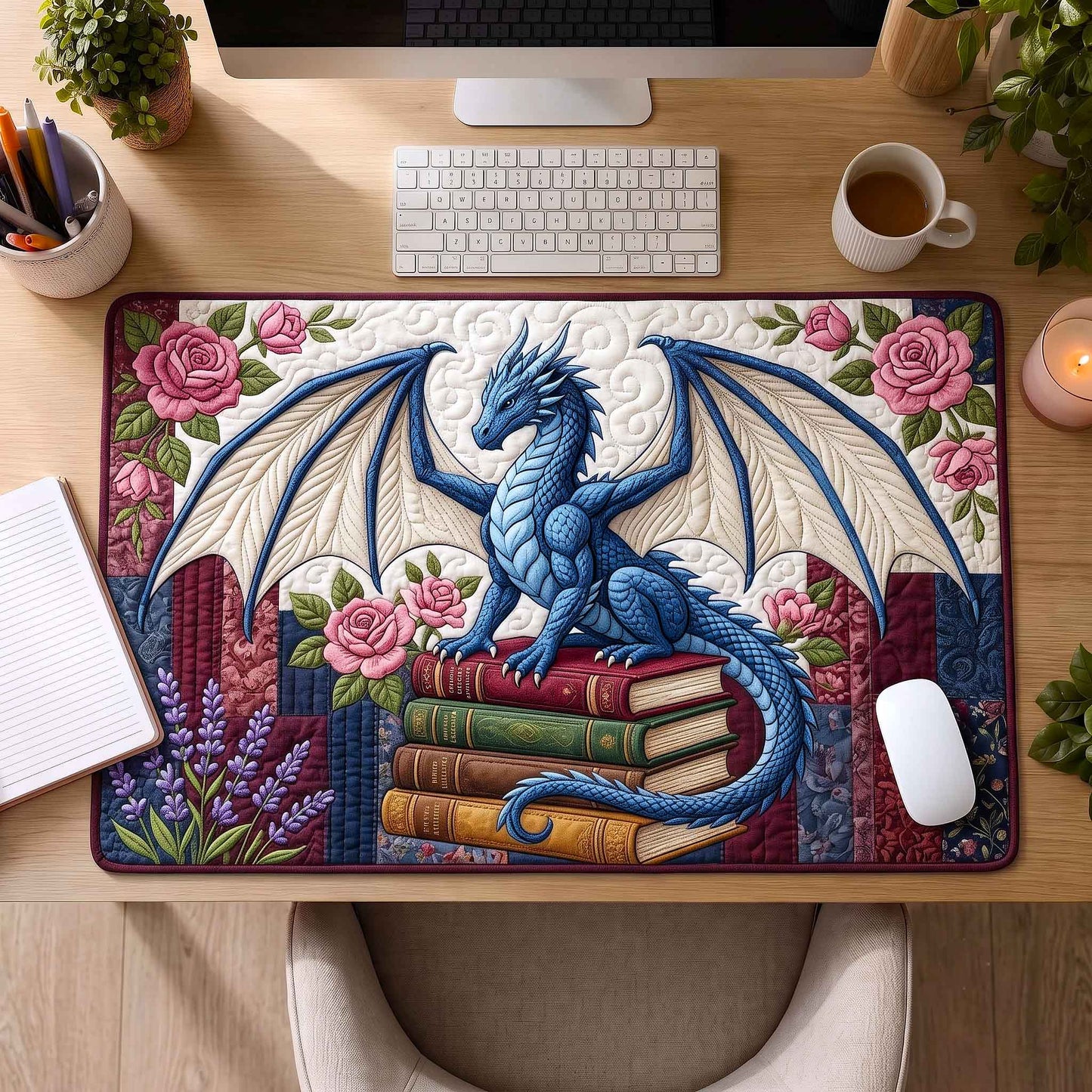 Literary Dragon Desk Mat GFTOTP20466