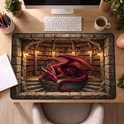 Literary Dragon Desk Mat GFTOTP20467