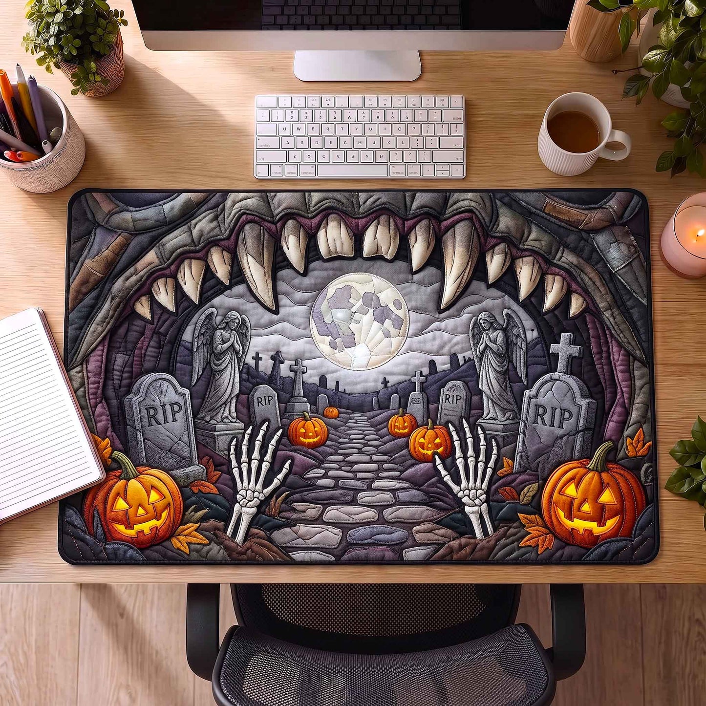 Haunted Whispers Desk Mat GFTOTP20537