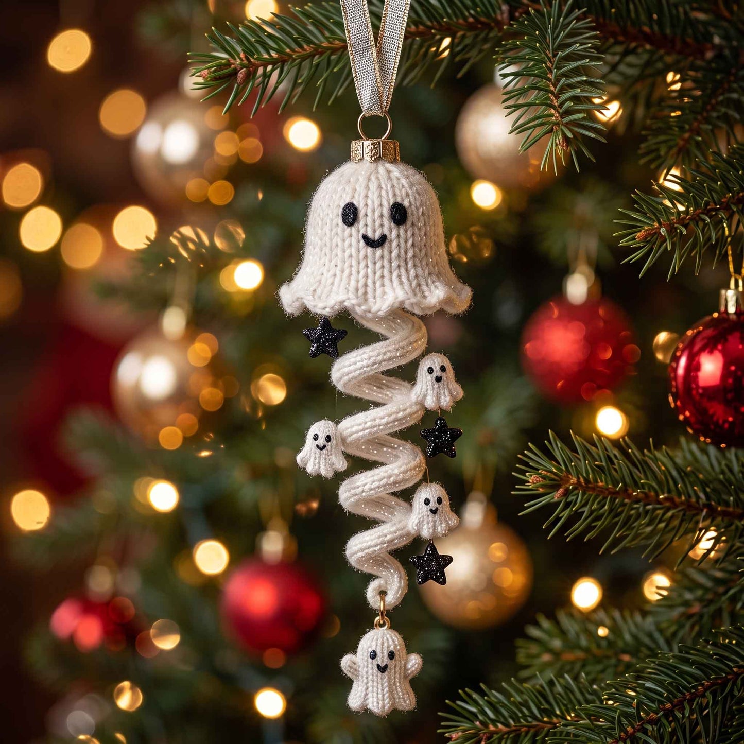 Spooky Spiral Mica Ornament GFTOTP20844