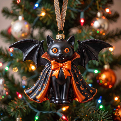 Vampire Black Cat Mica Ornament GFTOTP20846