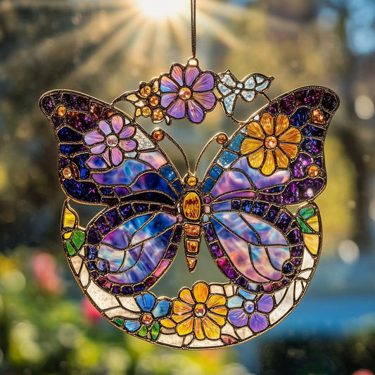 Vibrant Aura Butterfly Suncatcher GFTOTP4711