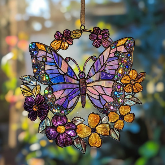 Vibrant Aura Butterfly Suncatcher GFTOTP4712