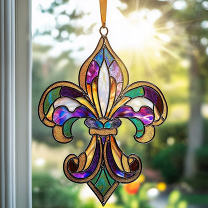 Mardi Gras Spirit Suncatcher GFTOTP4866