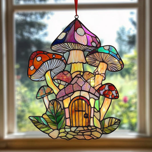 Enchanted Mushroom Suncatcher GFTOTP4871