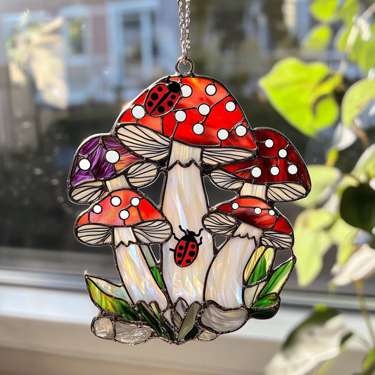 Enchanted Mushroom Suncatcher GFTOTP4874