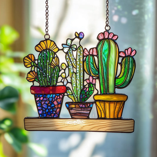 Southwest Spirit Stained Glass Suncatcher GFTOTP5009