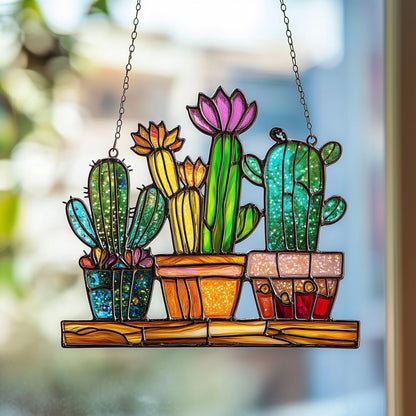 Southwest Spirit Stained Glass Suncatcher GFTOTP5010