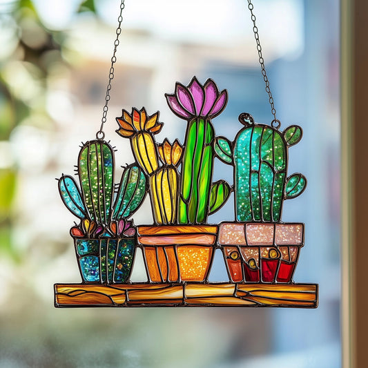 Southwest Spirit Stained Glass Suncatcher GFTOTP5010