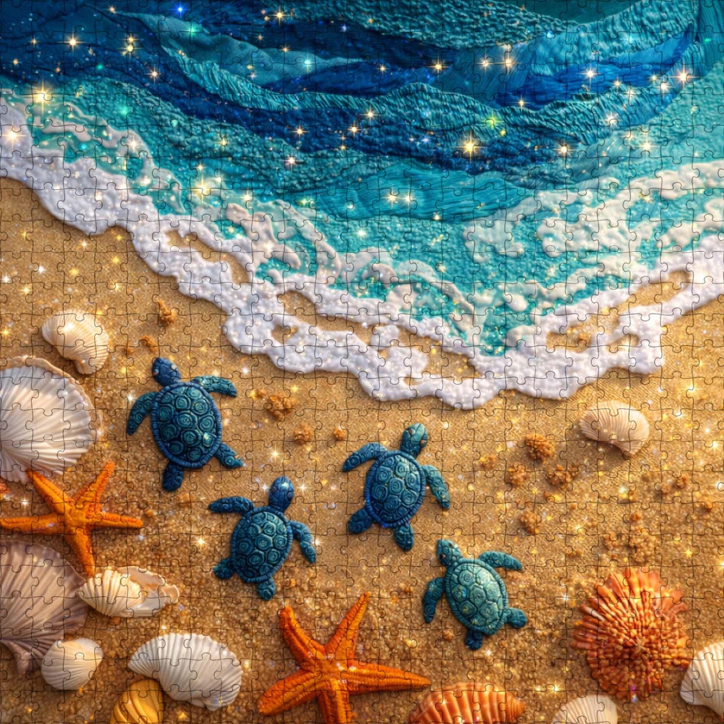 Turtle Jigsaw Puzzles GFTOYC3524