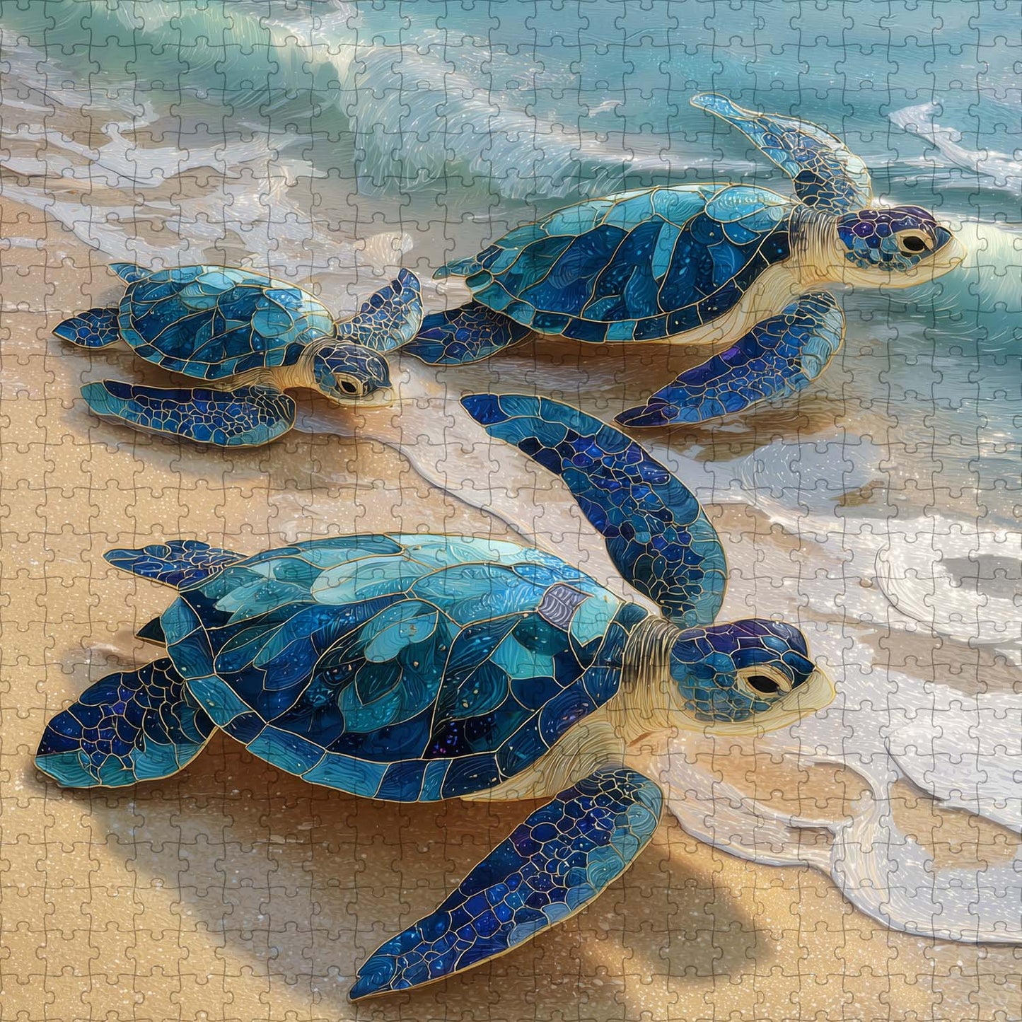Turtle Jigsaw Puzzles GFTOYC3525