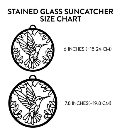 Tree of Birds Window Hanging Suncatcher GFTOAB4701