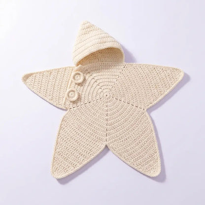 Cozy Crochet Baby Star Suit for Newborns and Toddlers